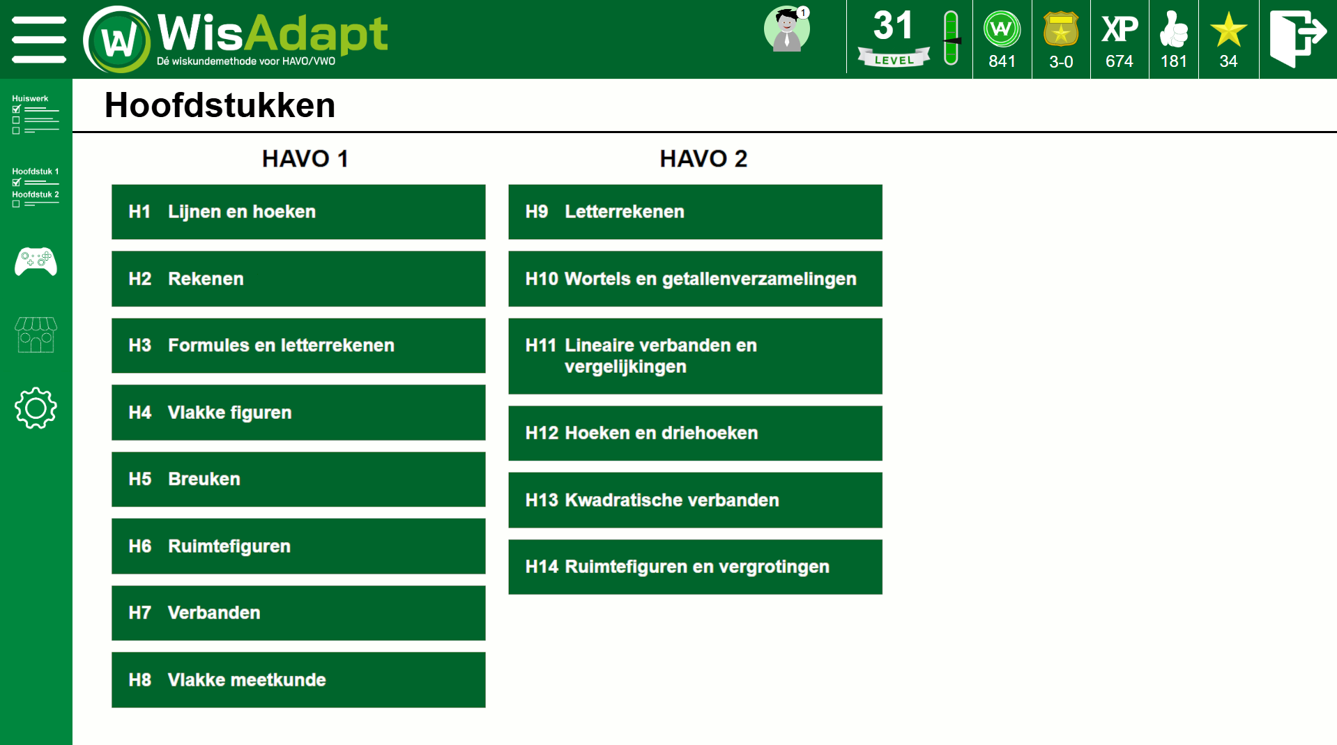Licentie HAVO 2